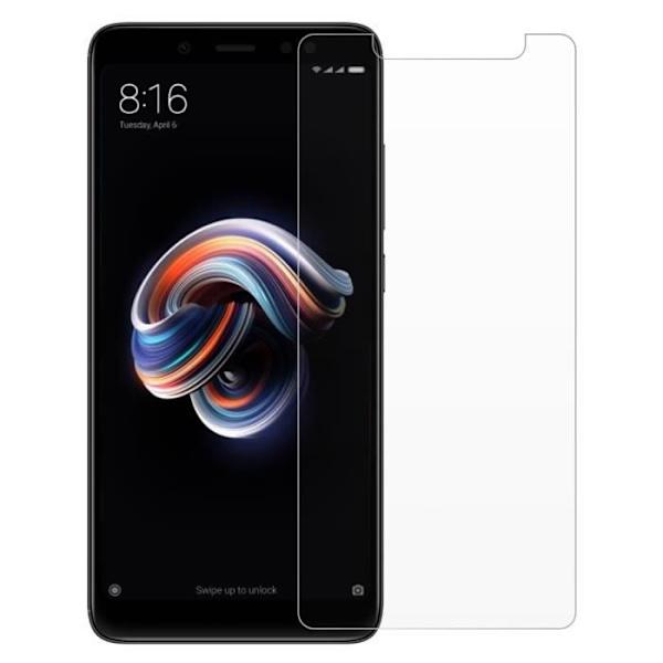 Skärmskydd - Xiaomi - Redmi Note 5 Pro - Härdat glas - 2-pack - Repå resistent