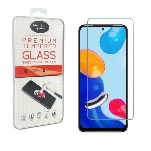 Skyddsfilm 2.5D härdat glas för Xiaomi Redmi note 11 pro 4-5G [Toproduits®]