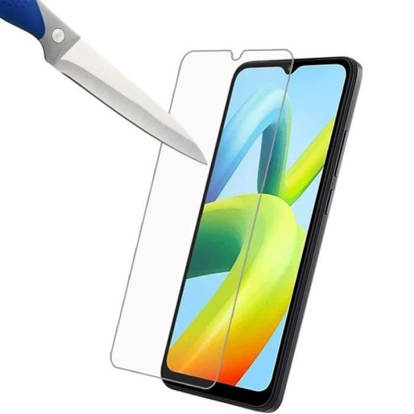 Härdat glas för Redmi A1/A2 Enkel installation Anti-scratch Pack om 2 Transparent
