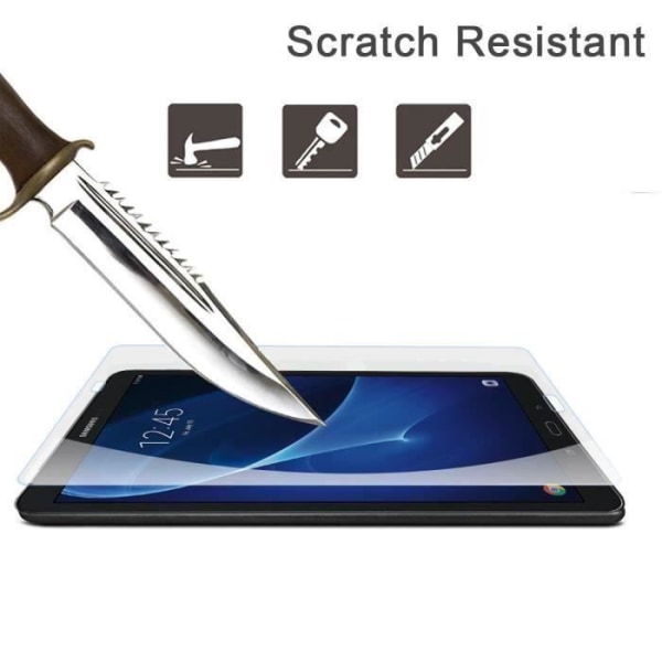 [2-pack] Skärmskyddsfilm av härdat glas för Samsung Galaxy Tab A6 10,1" SM-T580 T585