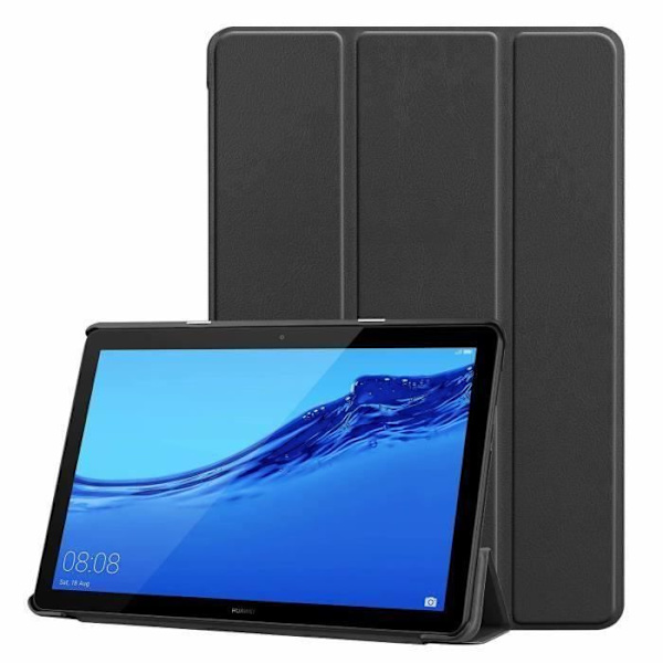 HaiBlue Huawei MediaPad T5 10.1 Fodral , Kvalitet Ultra Slim Folio Stand för Huawei MediaPad T5 10 Fodral 10.1 Inch 2018 Bord Fe75695