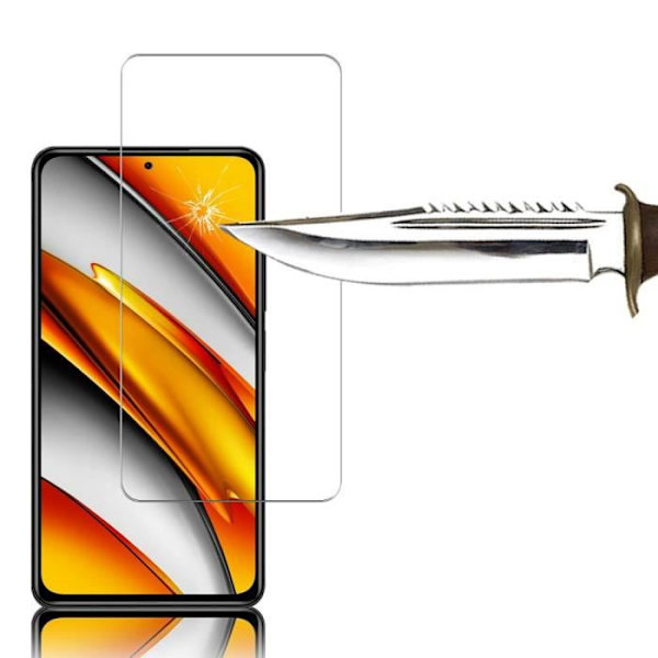 Til Xiaomi Poco F3- Mi 11i 6,67": 1 skærmbeskytter af hærdet glas