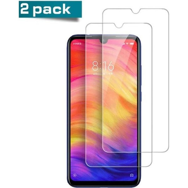 Skärmskydd - RASENA - Härdat glas - 2-pack - Ultra Resistant 9H - För Xiaomi Redmi 7 6.26"