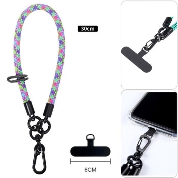 Skydd för Xiaomi Redmi A1 - A2 - Stötbeständig - Robust armband - Flerfärgad - Flexibel Flerfärgad