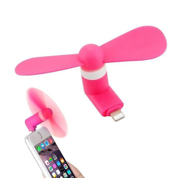 USB-fläkt Apple Smartphone iPhone 7 7Plus 8 8Plus X iPad Rosa