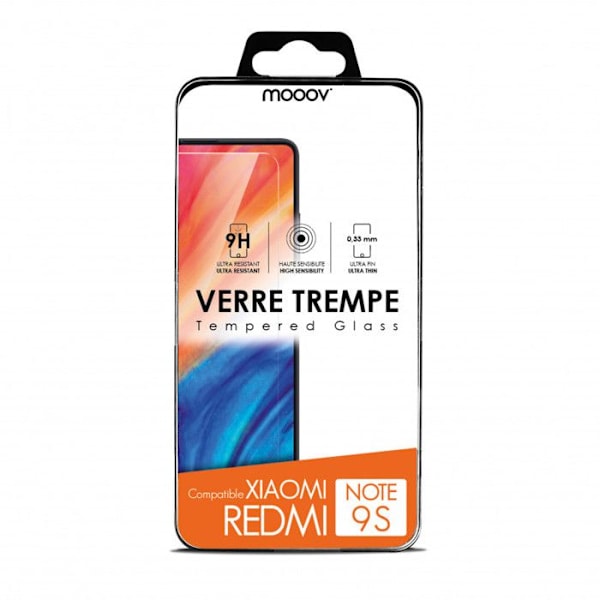 Härdat glas för Xiaomi Redmi Note 9S