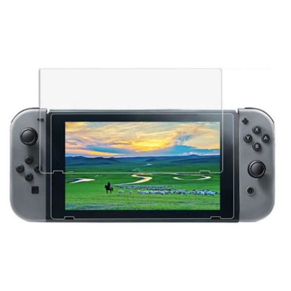 1 PC skærmbeskytter i hærdet glas til Nintendo Switch, filmark, NS-tilbehør