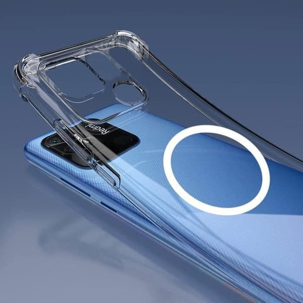 Skyddsfodral - E.F.CONNECTION - Xiaomi Redmi 10C - Flexibel - Transparent - Stötabsorberande Transparent