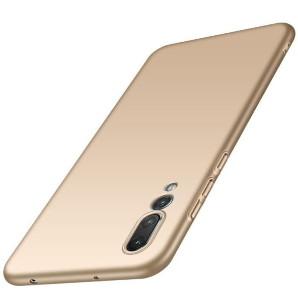 Til Huawei P20 Pro TPU luksus mat tynd blød silikone cover Guld Guld