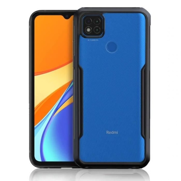 Taske til Xiaomi Redmi 9C 360° Dobbeltsidet beskyttelse Fuld foran og bagpå Transparent