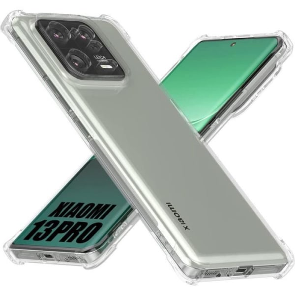 Silikonfodral till Xiaomi 13 Pro Bumper Stötsäker Anti-Scratch Slim Transparent