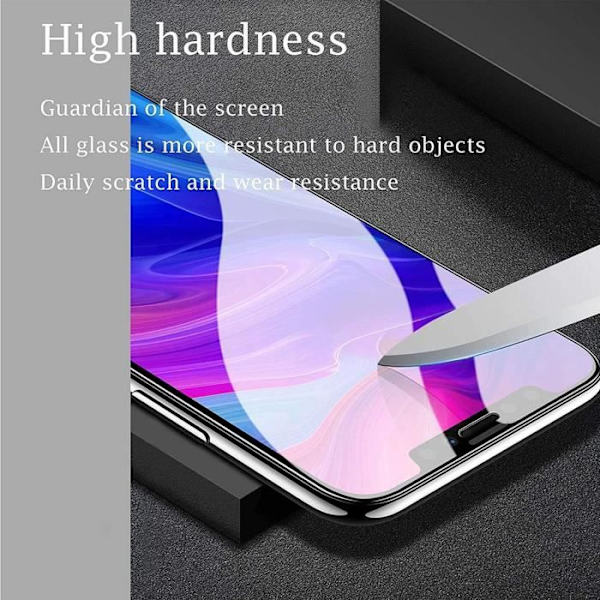[2 stycken] Härdat glas för realme C21Y Transparent Transparent