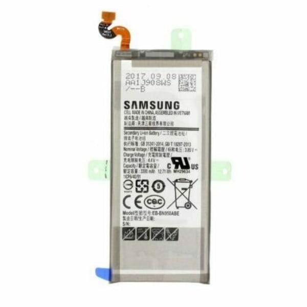 Batteri för Samsung Galaxy Note 8 - EB-BN950ABE - Lithium Ion - 3300 mAh - 3,85 V