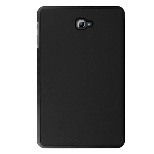 Cover til Samsung Galaxy Tab A 10,1" T580 sort PU læder tablet cover med sort stander beskyttende skal