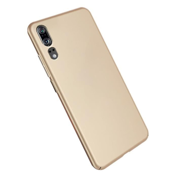 Coque - SECONDLYN - Huawei P20 - Ultra-tunn - Fläckbeständig - Hård Matt Guld