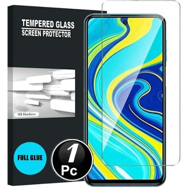 Glasskärmskydd för Xiaomi Redmi 9C Okrossbart härdat glas set med [X1] härdat glas