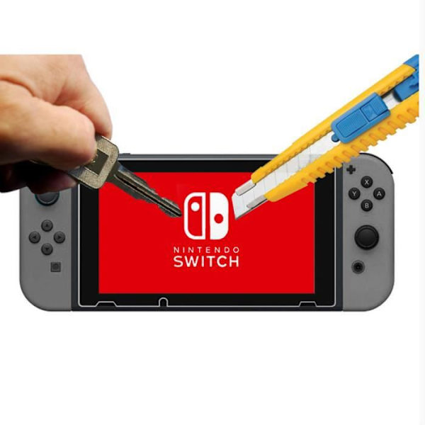 Skärmskydd för Nintendo Switch i härdat glas - Premium Ultra Resistant Tempered Glass - för Nintendo Switch (2017 modell)