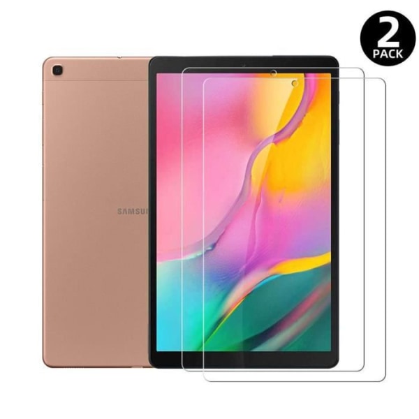 [2-pack] Härdat glas Samsung Galaxy Tab A 10.1 (2019) SM-T510, skärmskydd i härdat glas [Ultraresistent 9H hårdhet]