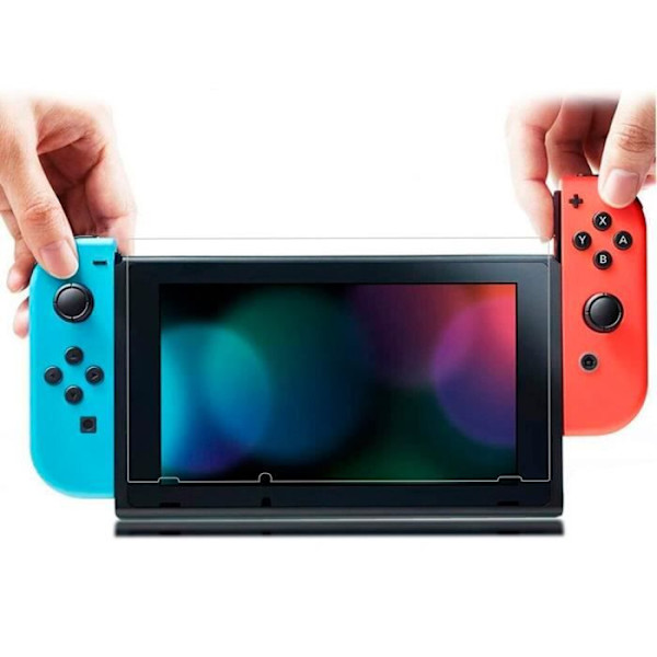 Nintendo Switch hærdet glas skærmbeskytter til Nintendo Switch - 9H 2.5D glas mod ridser