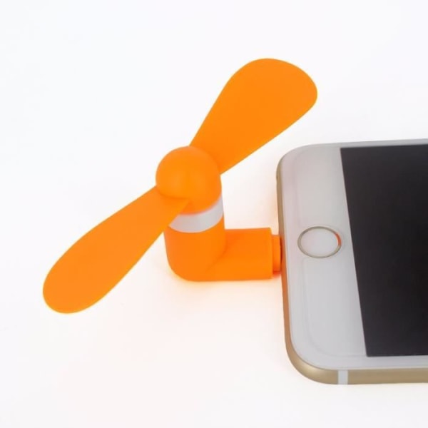 Mini USB blæser til iPhone 5/5s/5c/6/6 plus/6+/6s/6s plus/6s+ (orange)