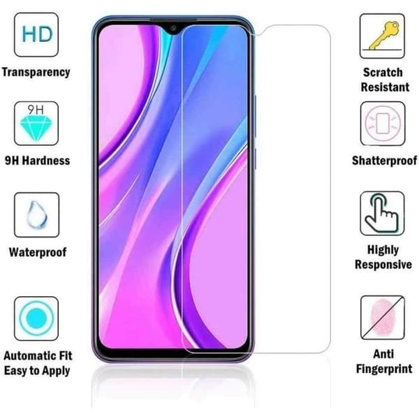 Skärmskydd av härdat glas - Redmi - 3-pack - Repfritt - Lätt att installera - 0,3 mm Transparent