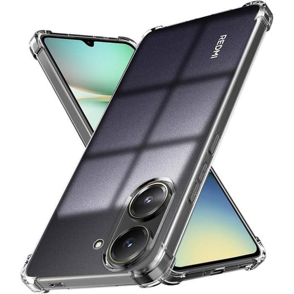 Skyddsskal - för Xiaomi Redmi A5 - Stötsäker silikon - Transparent - Slim Transparent