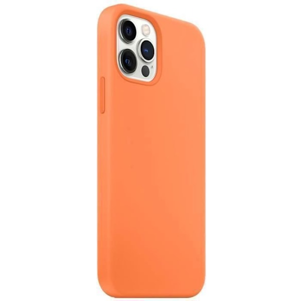 Skyddsfodral - E.F.CONNECTION - iPhone 12 Pro Max - TPU Premium - Stötabsorberande - Halkfri Orange