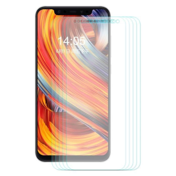 5 STK 0,26 mm 9H 2,5D hærdet glasfilm til Xiaomi Mi 8 Andet