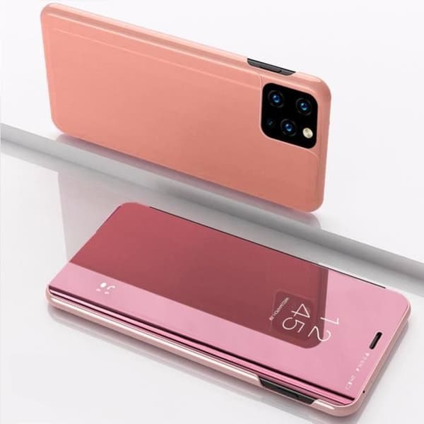 Skyddsskal - E.F.CONNECTION - för iPhone 11 - Flexibelt - Rosa - Förstärkt skydd Rosa