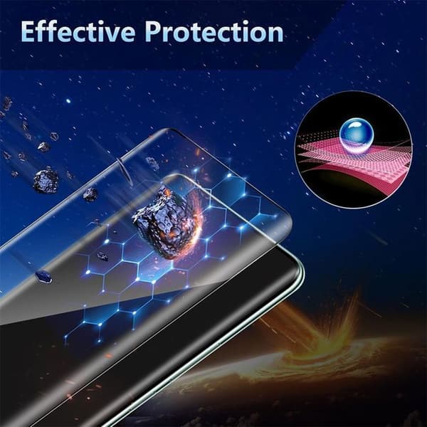 2 St 3D Härdat Glas för Honor Magic 7 Pro, Stötsäker Repfria med Svart Kant Transparent