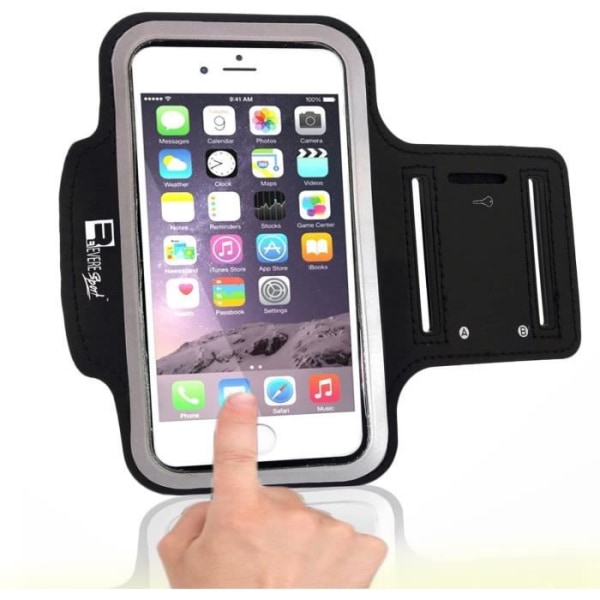 armband kompatibel iphone 6 6s. Bounce Free Phone Sports Armband för löpning, träning och träning[35]