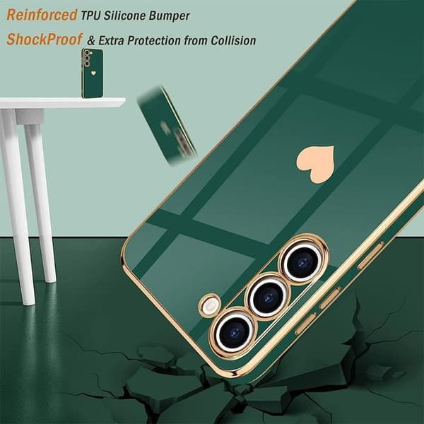 Skyddsöverdrag - E.F.CONNECTION - för Xiaomi 15 - Flexibelt - Stötsäkert - Repfria - Mörkgrön Nattgrönt