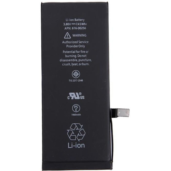 Batteri til iPhone 7 1960mAh reservedel