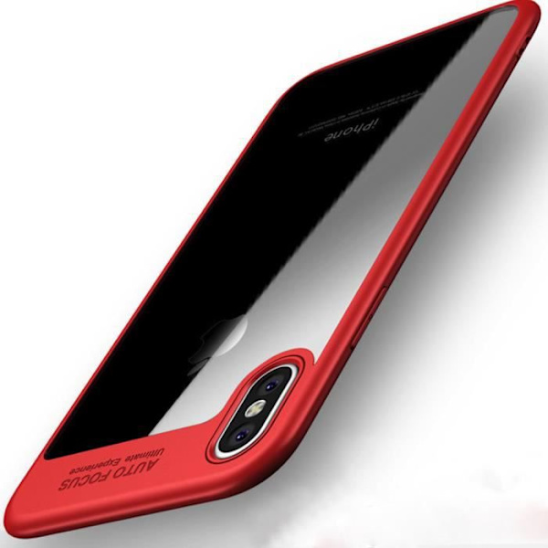 iPhone X-fodral - Lyx - Röd - TPU - Mjuk - Stötsäker skydd Röd