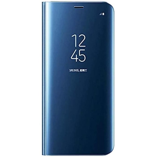 Fodral för Xiaomi Redmi Note 8 Pro, Mirror Flip Ultra Thin Anti-Scratch Shockproof Technology Cover Clear View Stående Fodral för Xiaomi Redmi Note 8