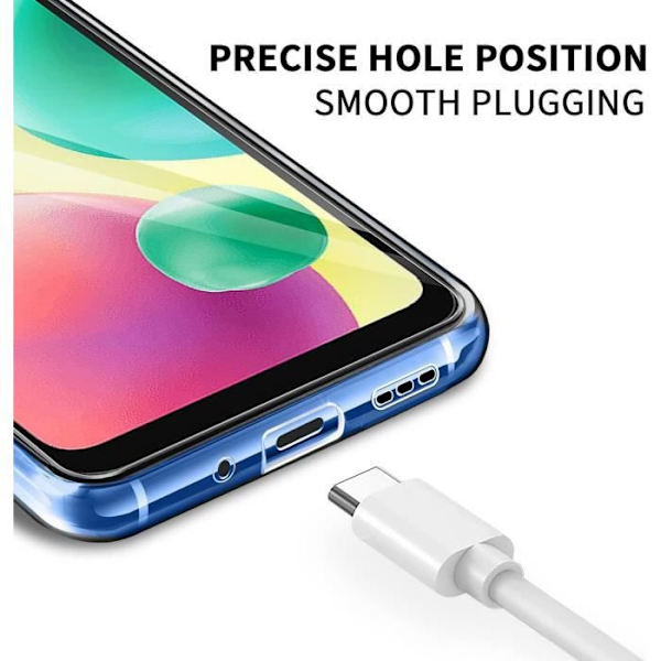 Fodral för Redmi 10A Protective Silicone Transparent Ultra Slim Lättvikt