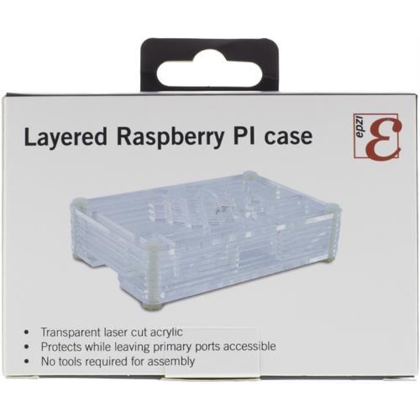 Rasberry PI Case / Chassi - Akryl