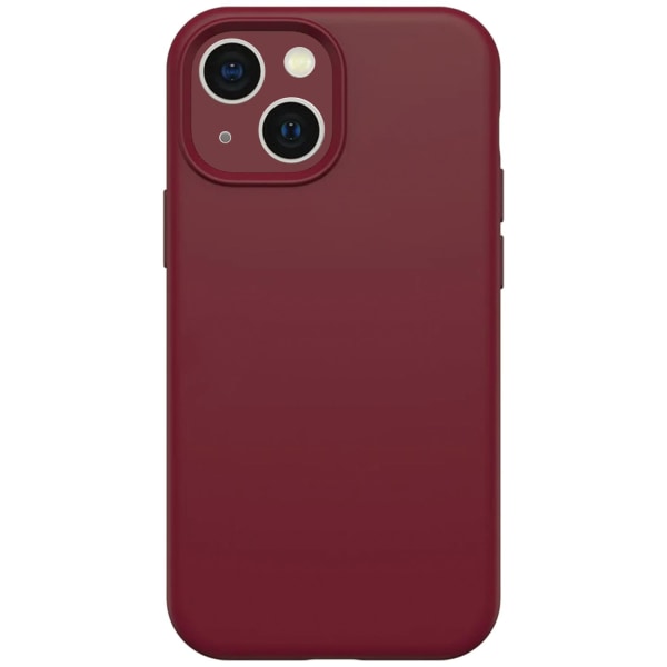 iPhone 13 Mini Silicone Case - Ultra-Slim Skal Röd
