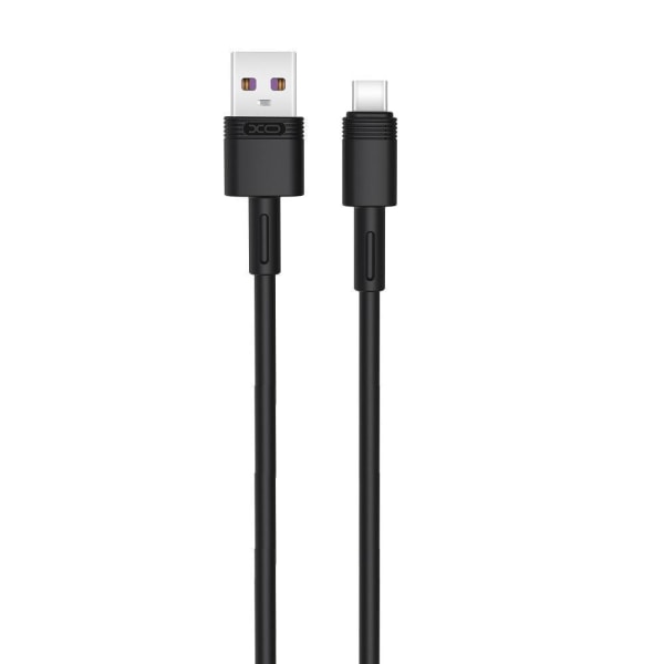 XO Kraftig USB-C Laddare Quick Charge 5A - 1m Svart