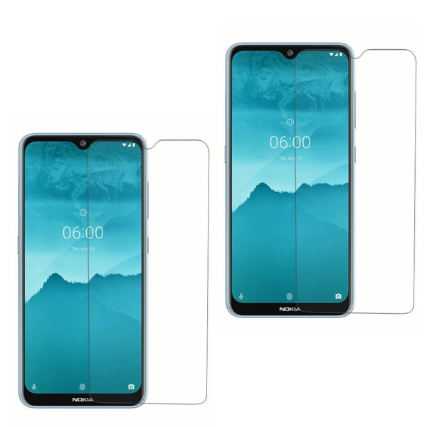 [2-Pack] Skärmskydd Nokia 7.2 & 6.2 - Härdat Glas Transparent