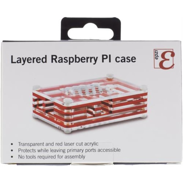Rasberry PI Case / Chassi - Akryl