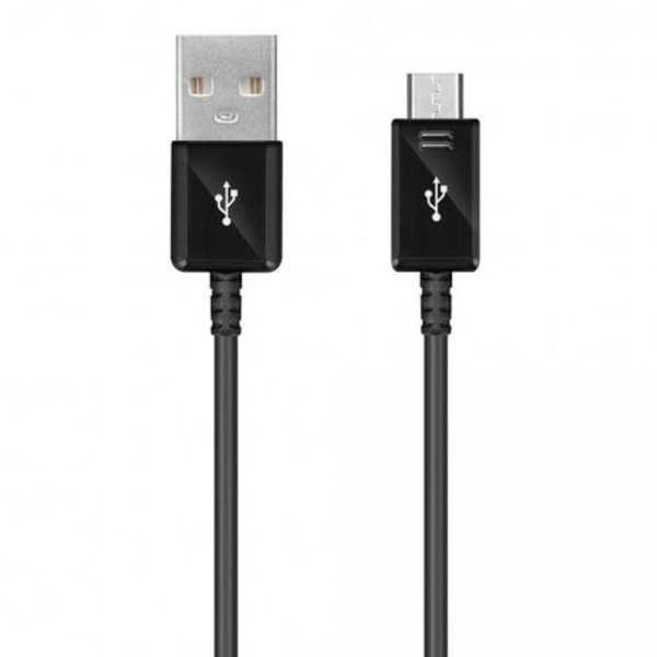 2-Pack Samsung USB-kabel Original Micro-USB Svart 1m Svart