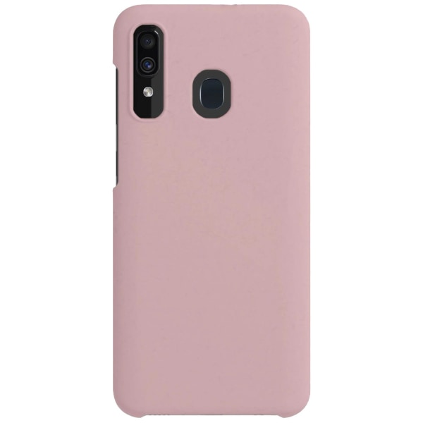 Samsung Galaxy A50 silikonikotelo - hiekkavaaleanpunainen silikonikuori Pink