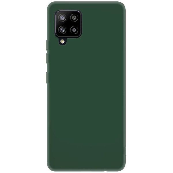 Samsung Galaxy A42 5G Ultra Silicone Cover Green Silikonskal Grön