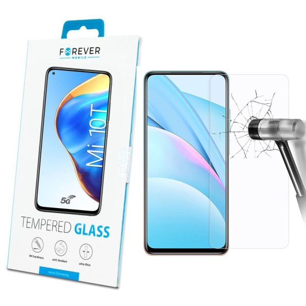 Forever™ Skärmskydd till Xiaomi Mi 10T 5G/10T Pro - Härdat Glas Transparent