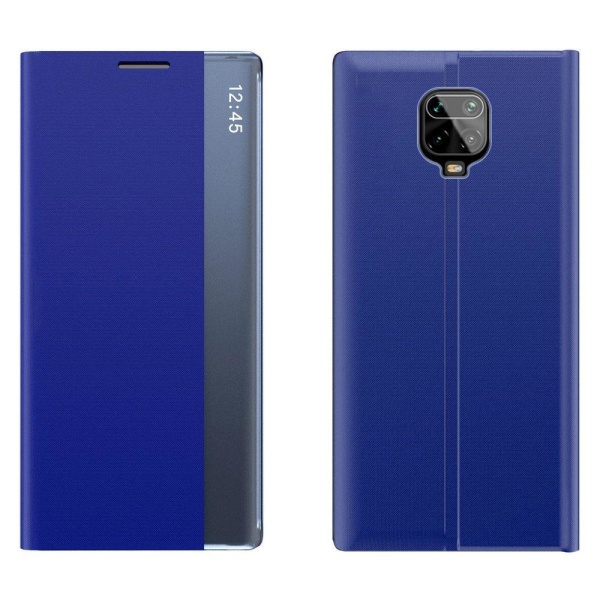 Xiaomi Redmi Note 9 Pro Smart View Läppäkotelo - Sininen Blue