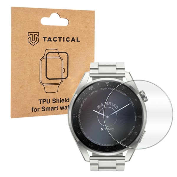 Tactical® Skärmskydd Huawei Watch 3/3 Pro Transparent