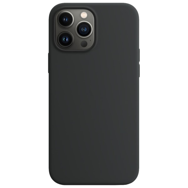 Silikone cover til iPhone 13 Pro Max - Sort Black