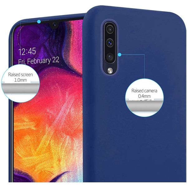 Samsung Galaxy A32 5G Silicone Case - Silikonskal Blå