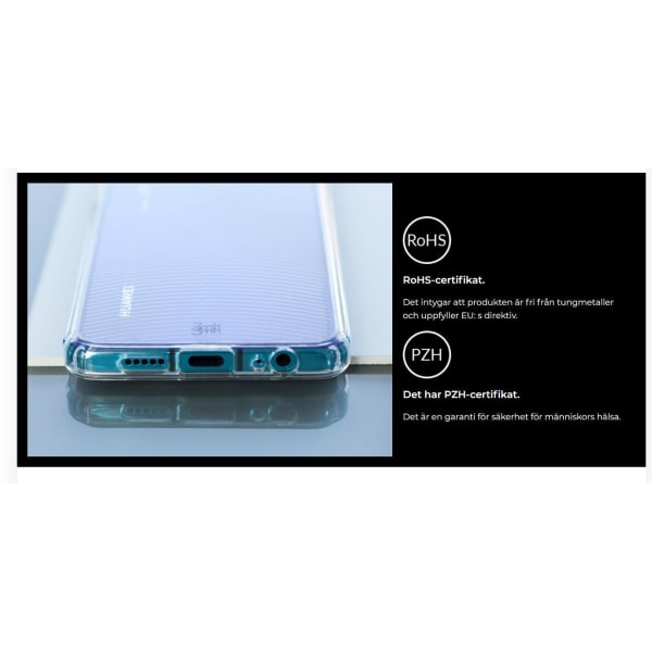 3MK Xiaomi Redmi Note 9 Pro Clear Case Skal® Military Grade Transparent